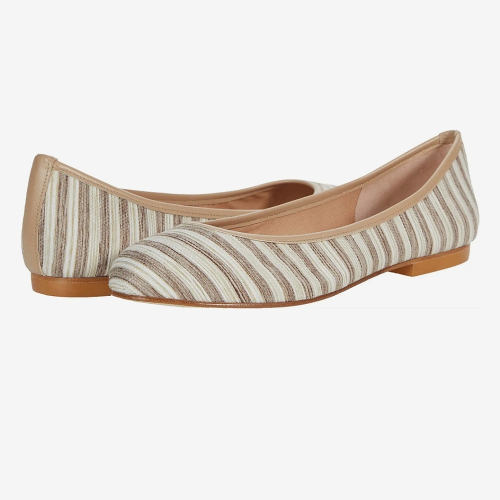 French Sole Ballet Flats